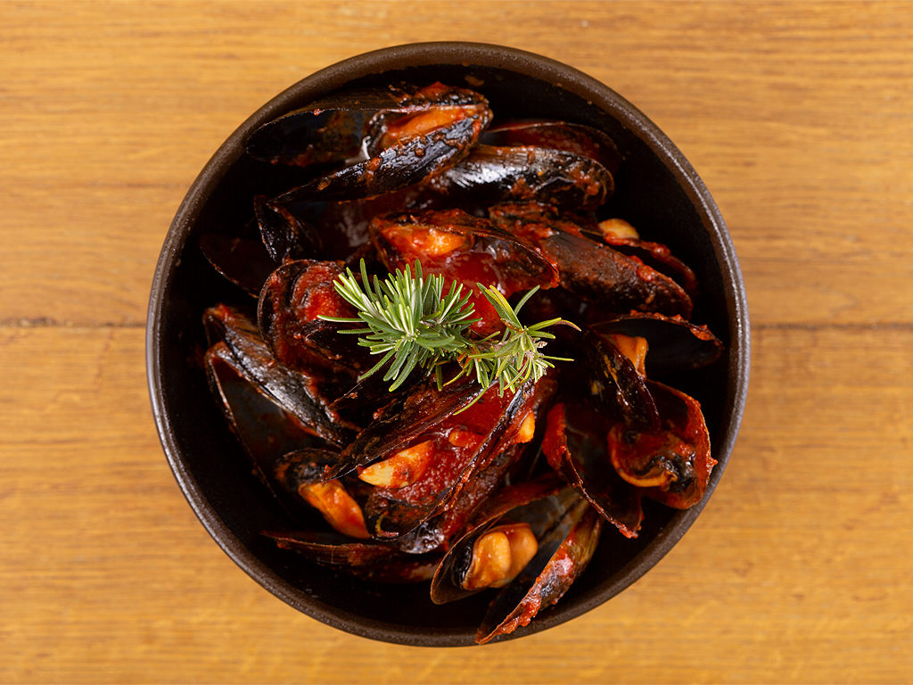 Mussels Provençal style